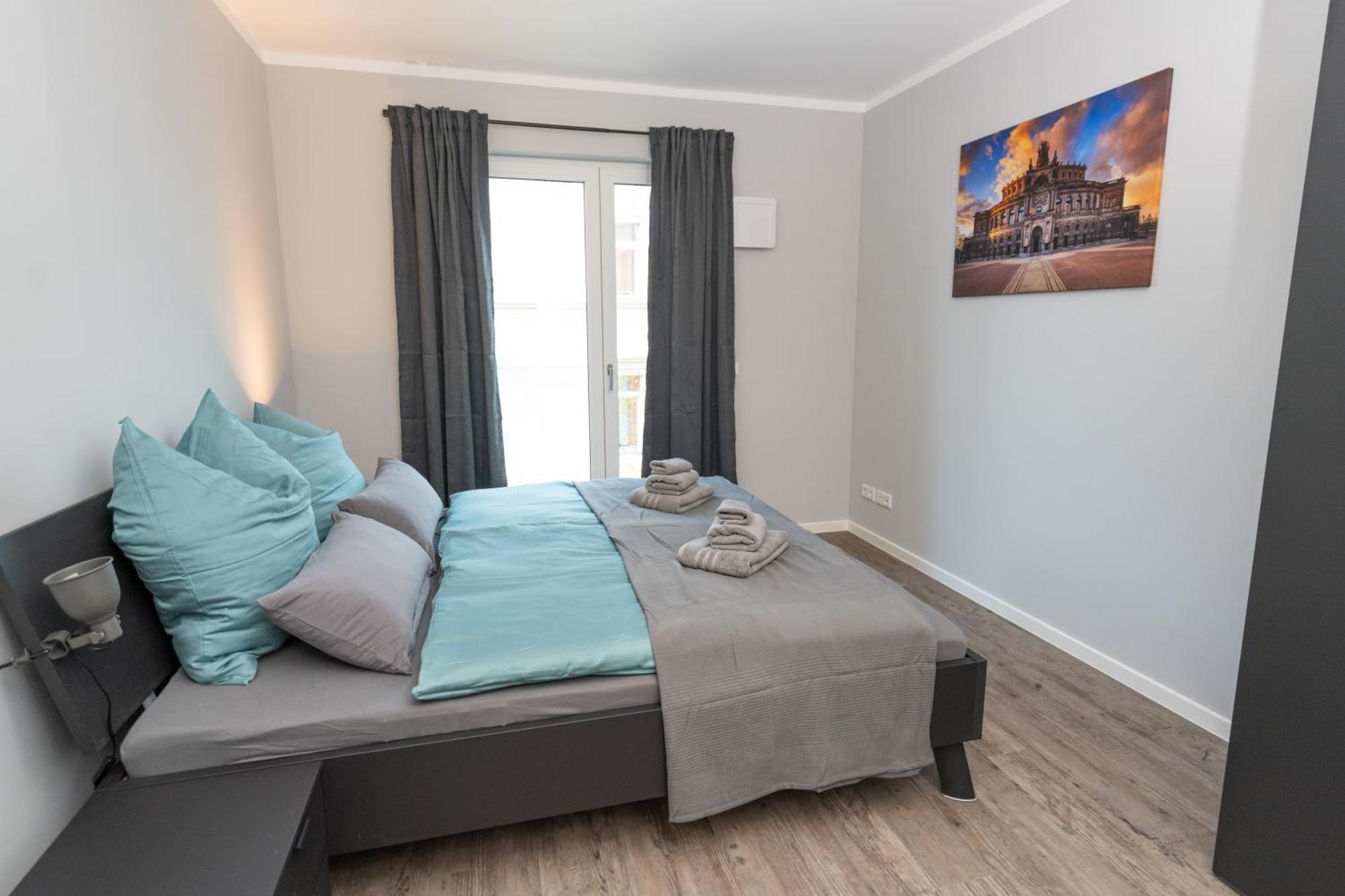 Supreme City Dream Mit Terrasse Und Parkplatz - 110M² Drezda Kültér fotó